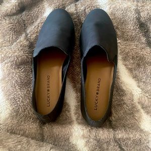 NWB - Lucky Brand Leather Flats 8.5
